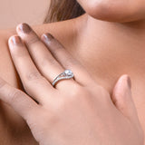 Silver Around the Love Ring