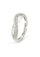 Silver Engagement ring for women