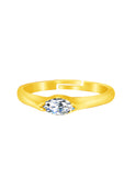 Golden Marquise Ring