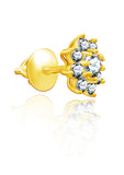 Golden Flower Studs