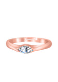 Rose Gold Minimal Ring