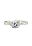 Silver Classic Solitaire Ring