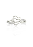 Silver More Love Ring