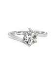 Silver Classic Vintage Solitaire Ring