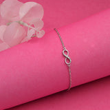Silver Infinite Chain Bracelet