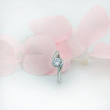 Silver Paved Zircon Ring