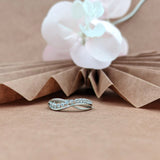 Silver Infinite Bond Ring