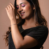 Silver Never Ending Love Bracelet