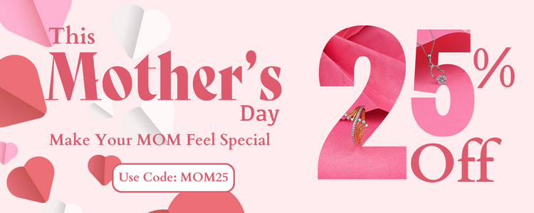 Mother's day gift silver jewellery