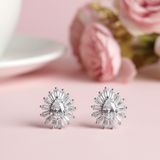Silver Classic Stud Earrings
