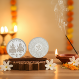 999.9+ Purest Silver Lakshmi Ganesh Coin 10gm