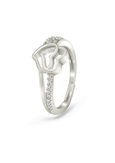 Silver More Love Ring