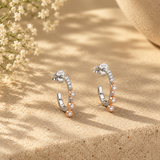 925 Sterling Silver Hoop Earrings for Women