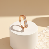 Rose Gold Bar Ring
