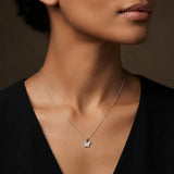 Pink Mother-of-Pearl Butterfly Pendant