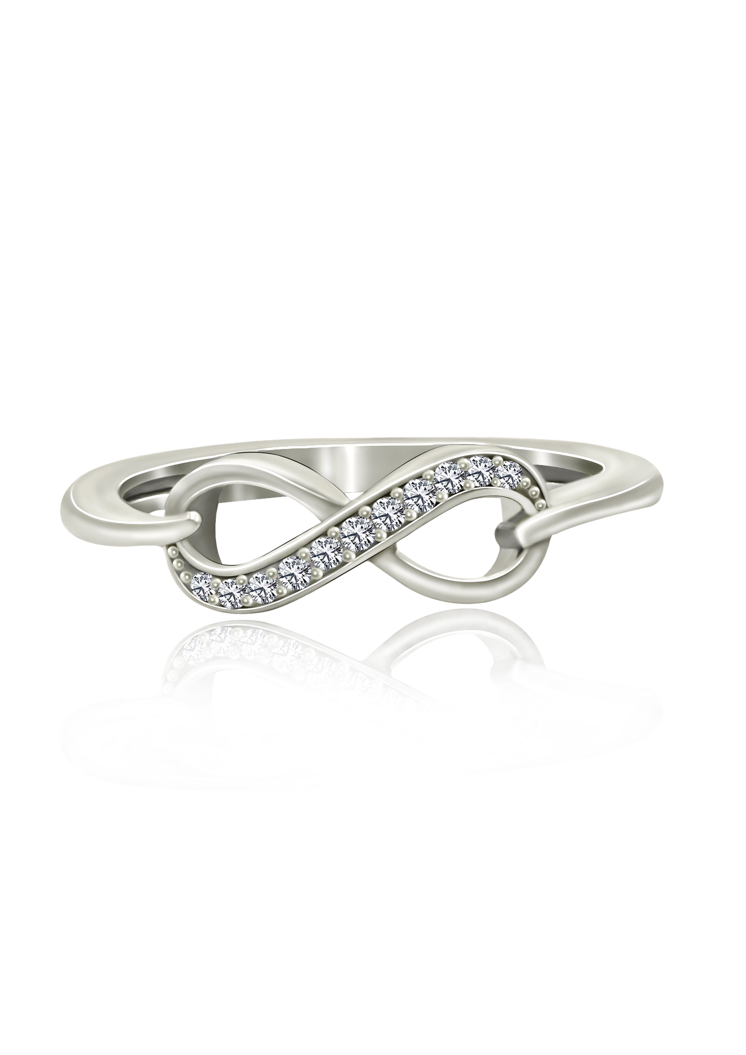 ☆nff☆ silver925 timeless love ringsilver nff1 Silver Infinity Ring – Love925 - Modern Silver Jewellery