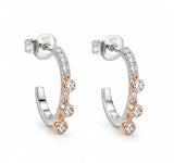925 Sterling Silver Hoop Earrings for Women