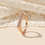Rose Gold Bar Ring