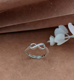 Silver Infinity Ring