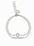 Silver Charming Chain Bracelet